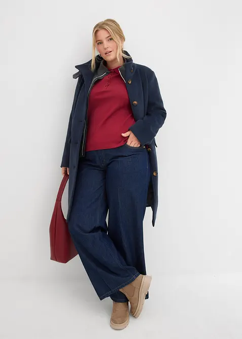 Cappotto invernale effetto 2 in 1, bonprix