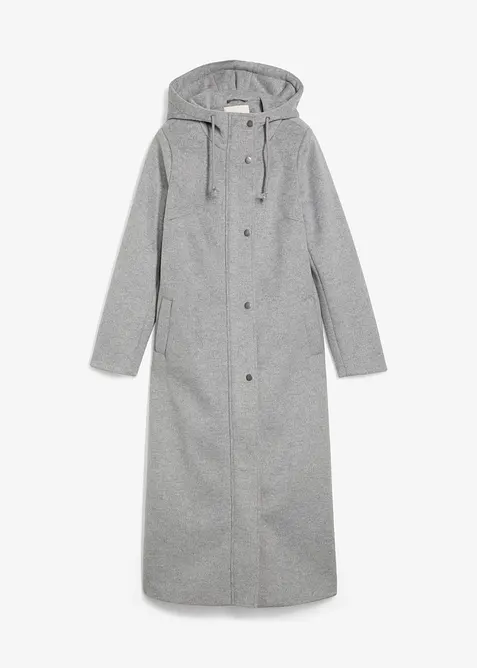 Cappotto lungo in simil lana, bonprix