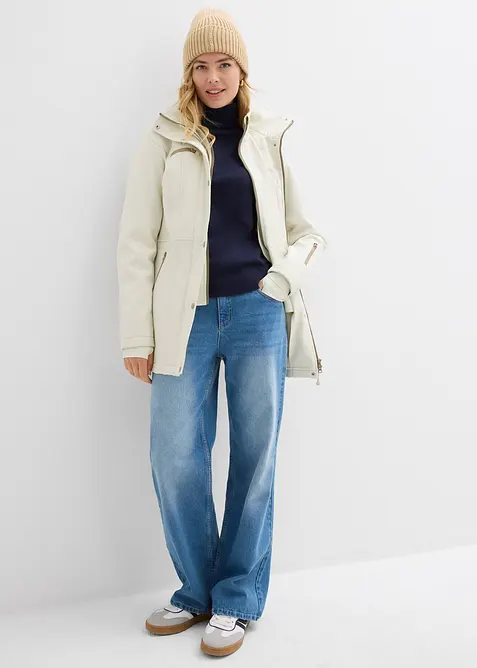 Softshell lungo elasticizzato idrorepellente, bonprix