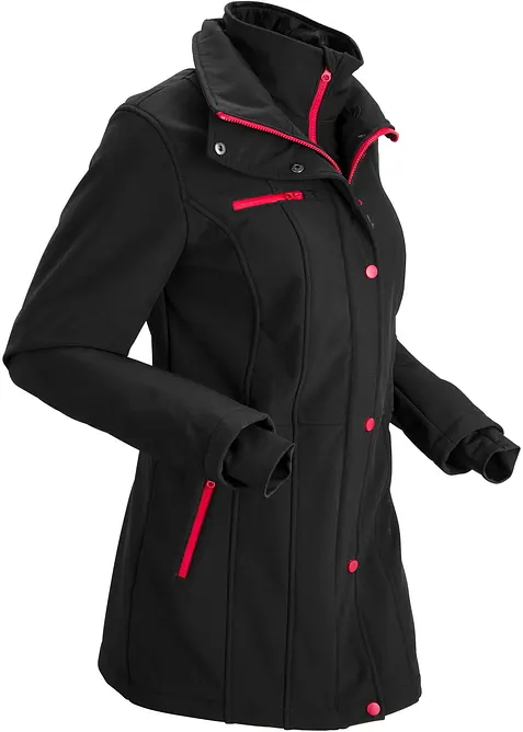 Softshell lungo elasticizzato idrorepellente, bonprix