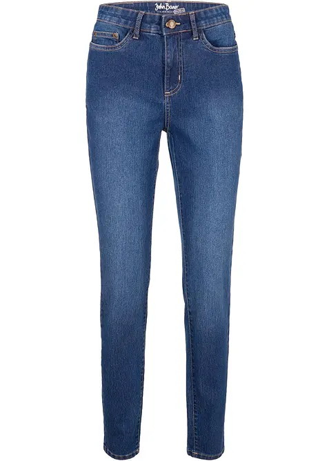 Jeans skinny elasticizzati, vita alta, bonprix
