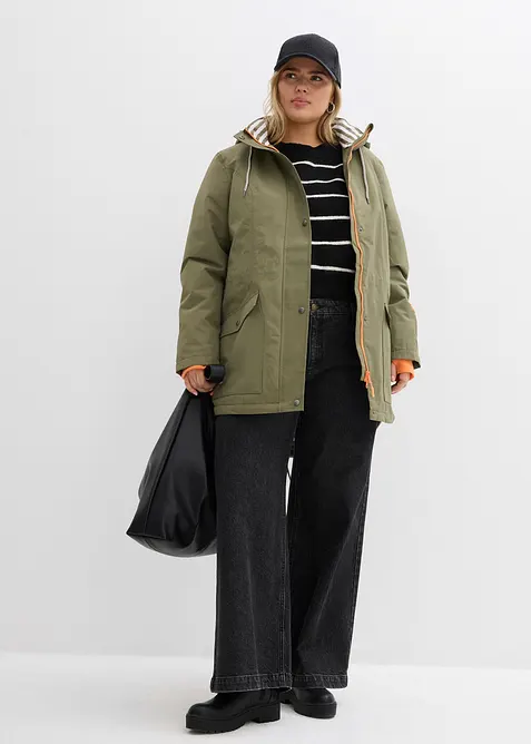 Giacca tecnica da mezza stagione, impermeabile, bonprix