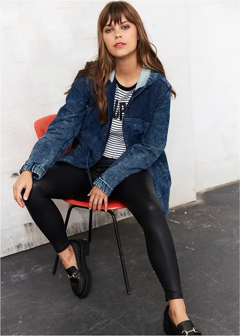 Parka di jeans leggero, bonprix