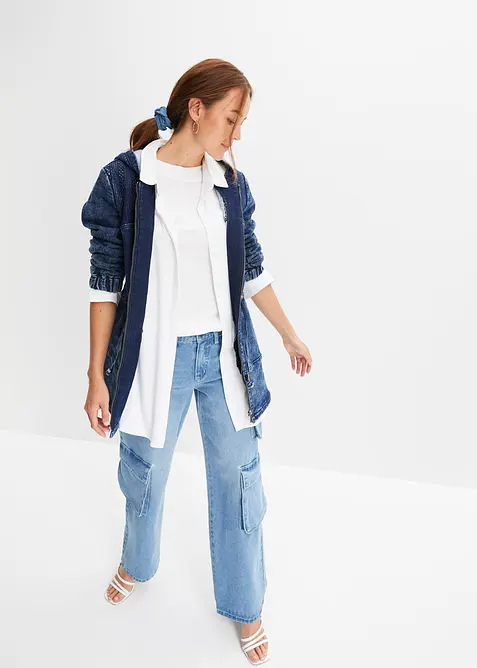 Parka di jeans leggero, bonprix
