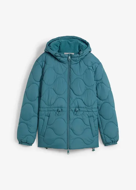 Giacca trapuntata con cappuccio, bonprix