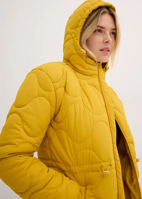 Giacca trapuntata con cappuccio, bonprix