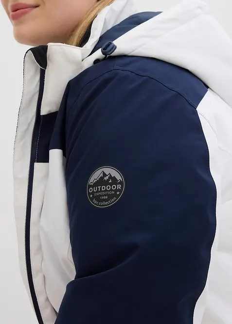 Giacca tecnica da sci con aerazione, impermeabile, bonprix