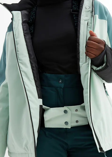 Giacca tecnica da sci con aerazione, impermeabile, bonprix