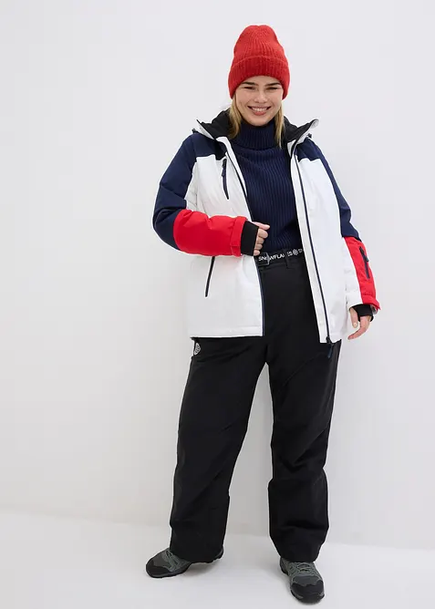 Giacca tecnica da sci con aerazione, impermeabile, bonprix