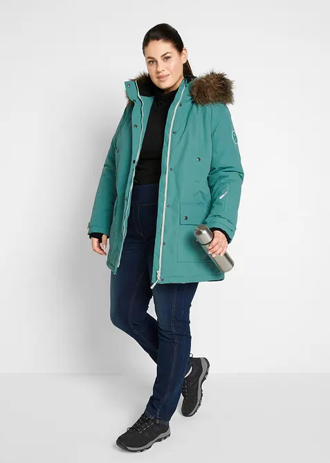 Giacca tecnica outdoor con cappuccio, impermeabile, bonprix