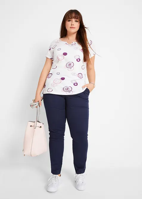 Pantaloni chino elasticizzati, bonprix