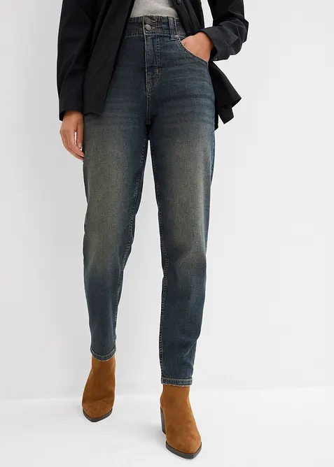 Mom jeans, vita alta, bonprix