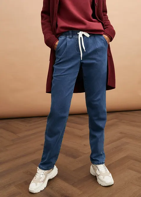 Jeans termici con cinta comoda, bonprix