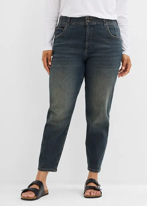Mom jeans, vita alta, bonprix