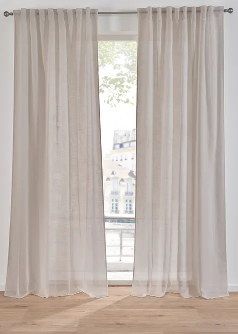 Tenda con trama operata (pacco da 1), bonprix