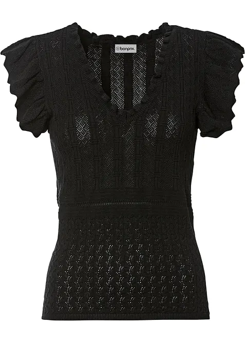 Maglia in misto viscosa morbido, bonprix