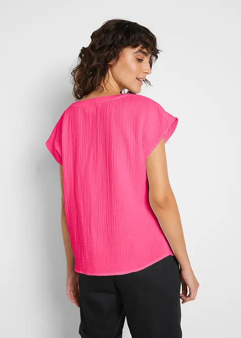 Top in mussola di puro cotone, bonprix