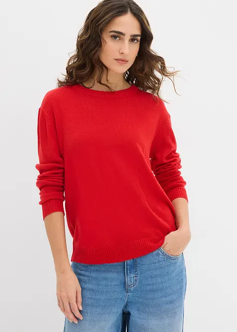 Maglione a girocollo, bonprix