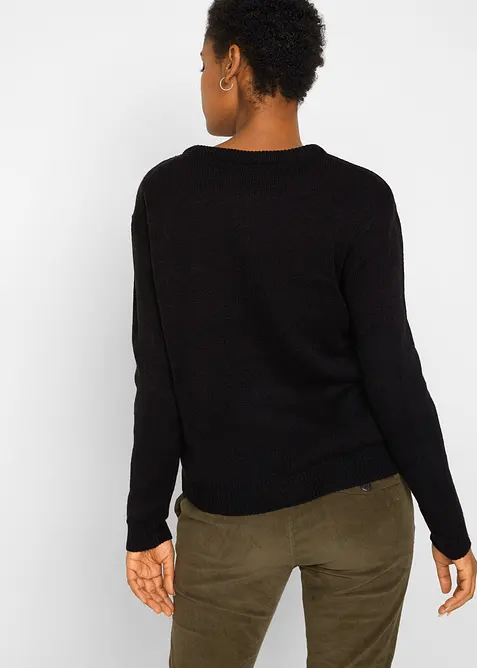 Maglione a girocollo, bonprix