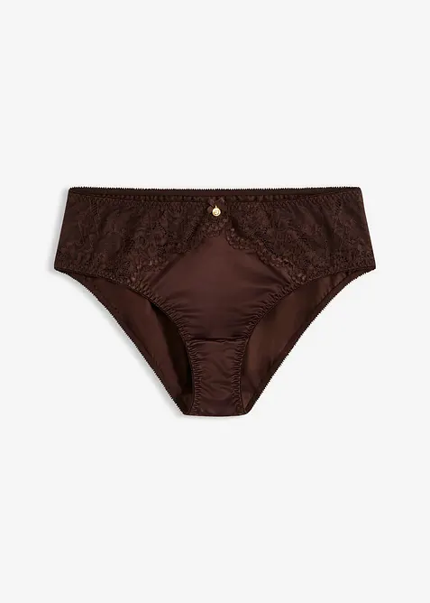 Slip alto con effetto lucido, bonprix