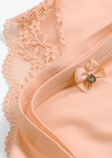 Culotte a vita alta con pizzo delicato, bonprix