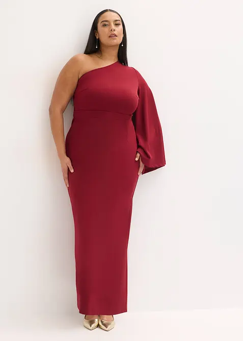 Abito da sera monospalla, bonprix