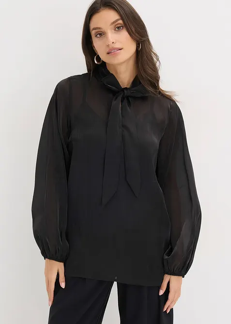 Camicetta con fiocco, bonprix