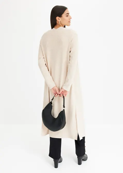 Cardigan lungo con viscosa, bonprix