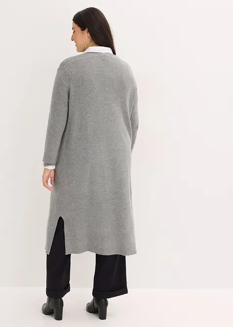 Cardigan lungo con viscosa, bonprix