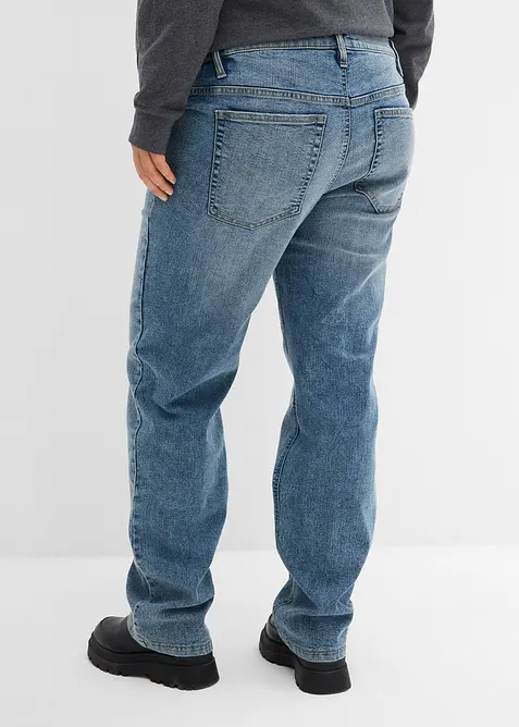 Jeans pr&eacute;maman 2 in 1 da indossare sia prima che dopo il parto, straight, bonprix
