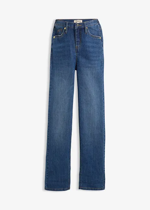 Jeans pr&eacute;maman 2 in 1 da indossare sia prima che dopo il parto, straight, bonprix