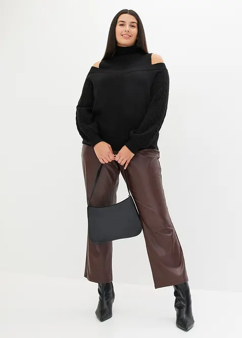 Maglione a spalle scoperte, bonprix