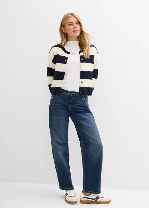 Cardigan corto in filato fine, bonprix