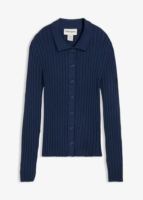 Cardigan a coste, bonprix