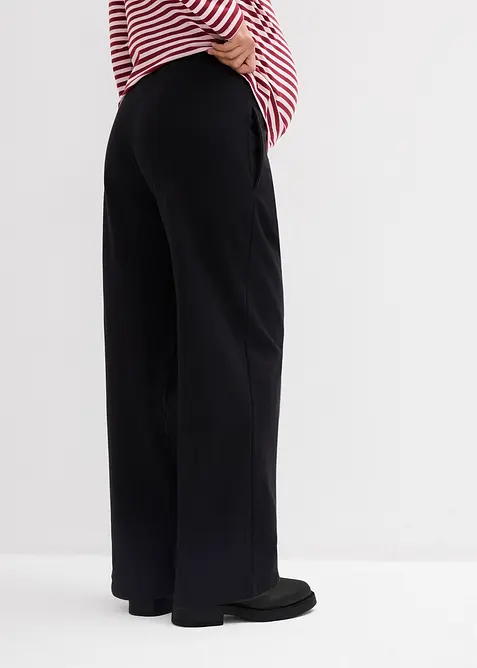 Pantaloni pr&eacute;maman in felpa 2 in 1 regolabili in vita, bonprix