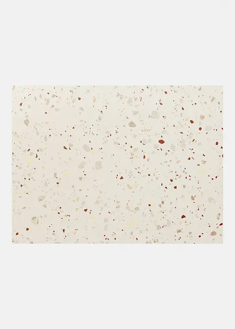 Zerbino lavabile con motivo floreale, bonprix