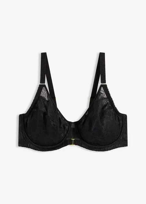Reggiseno con ferretto e dettaglio gioiello, bonprix