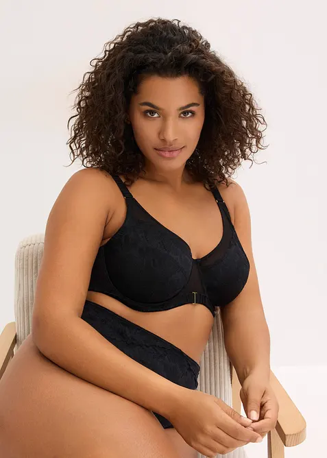 Reggiseno con ferretto e dettaglio gioiello, bonprix