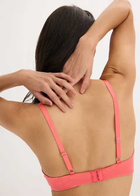 Reggiseno con coppe preformate e pizzo floreale, bonprix