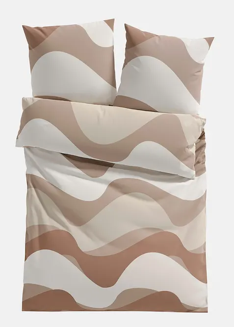 Biancheria da letto con motivo grafico, bonprix