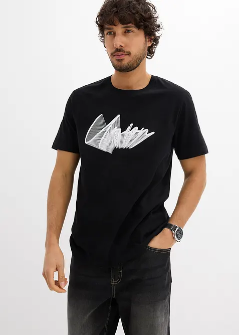 T-shirt in puro cotone biologico, bonprix