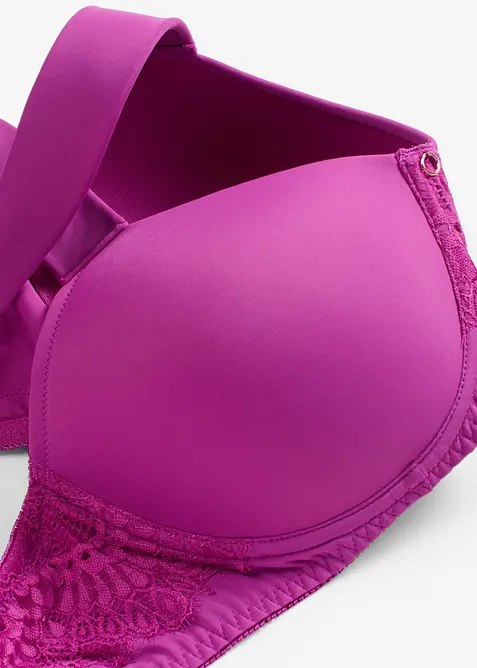 Reggiseno senza ferretto con coppe preformate e spalline imbottite, bonprix