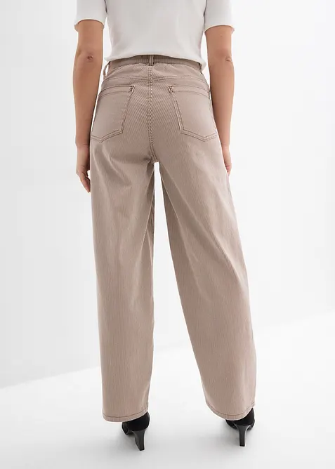 Pantaloni a palloncino a righe, bonprix