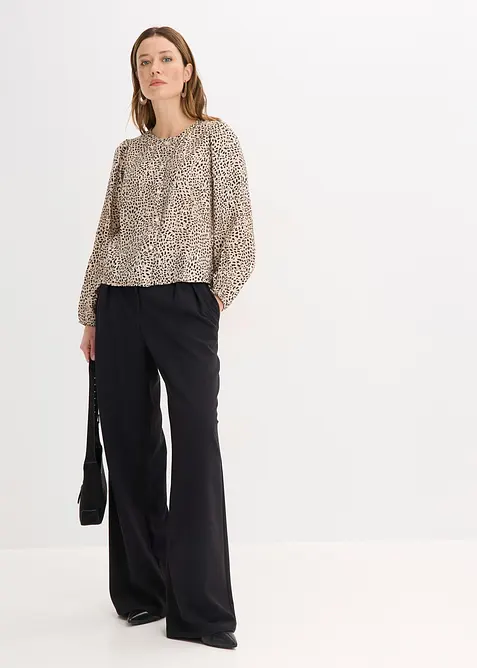 Blusa in misto viscosa, bonprix