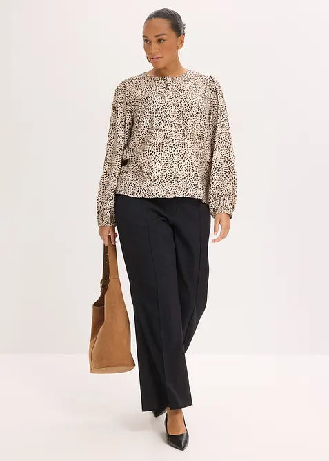 Blusa in misto viscosa, bonprix