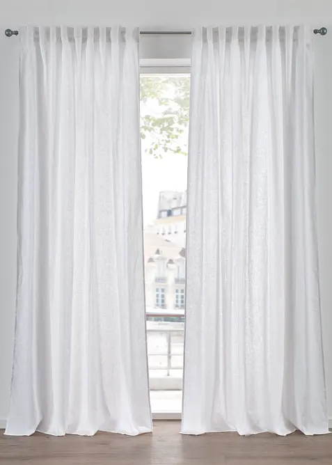 Tenda in misto lino e cotone (pacco da 1), bonprix