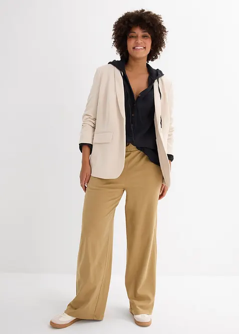 Blusa in mussola vaporosa, bonprix