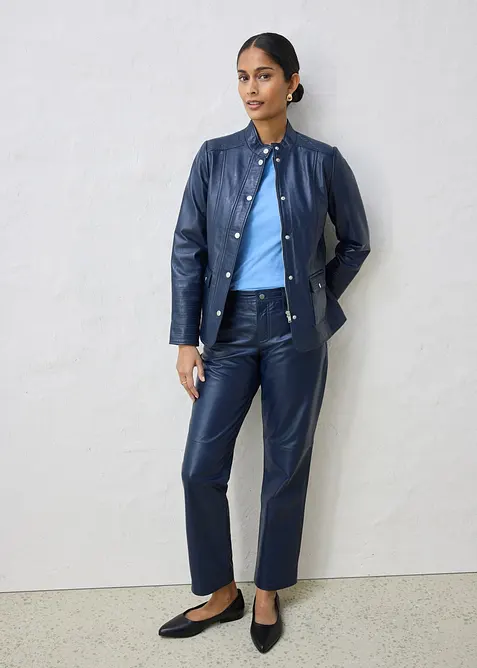 Giacca in nappa di agnello, bonprix