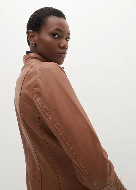 Giacca in nappa di agnello, bonprix