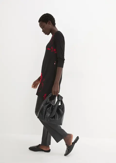 Pantaloni in nappa d'agnello, bonprix